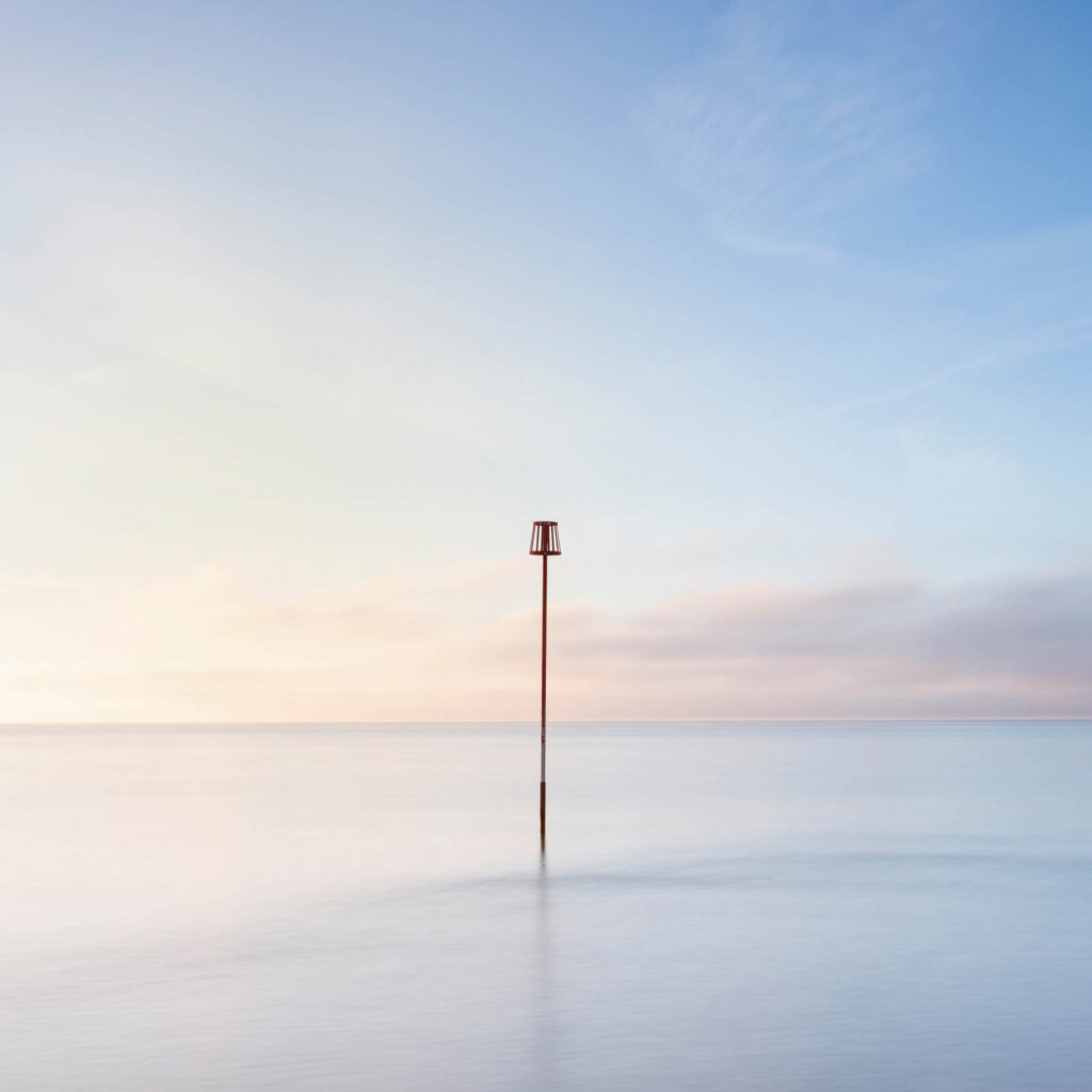 Photo of Worthing Beach in England.