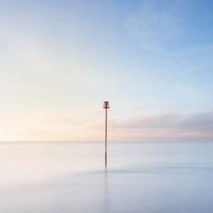 Photo of Worthing Beach in England.