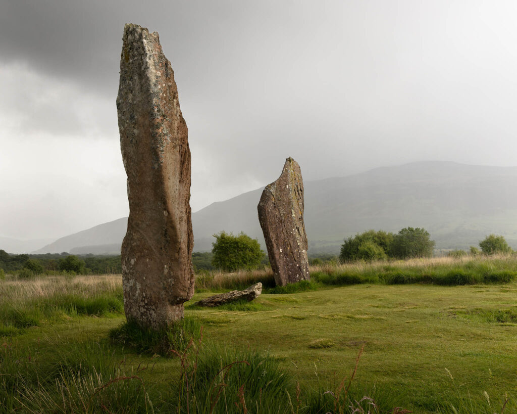 Machrie Moor Standing Stones, Isle of Arran, Scotland.