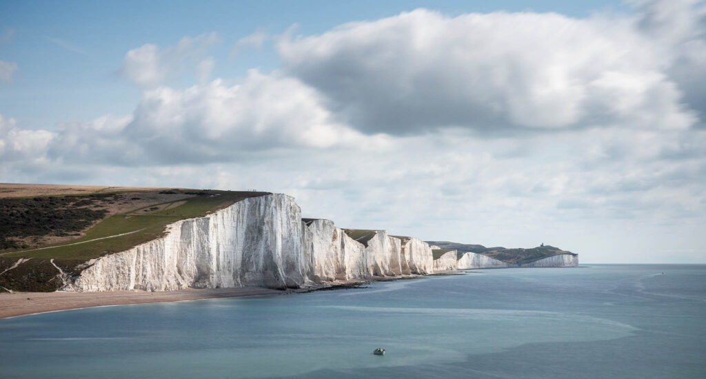 The 7 Sisters, East Sussex, South Downs, England.