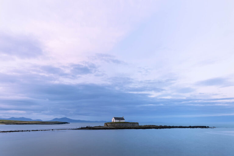 Dawn at the Church in the Sea, Anglesey