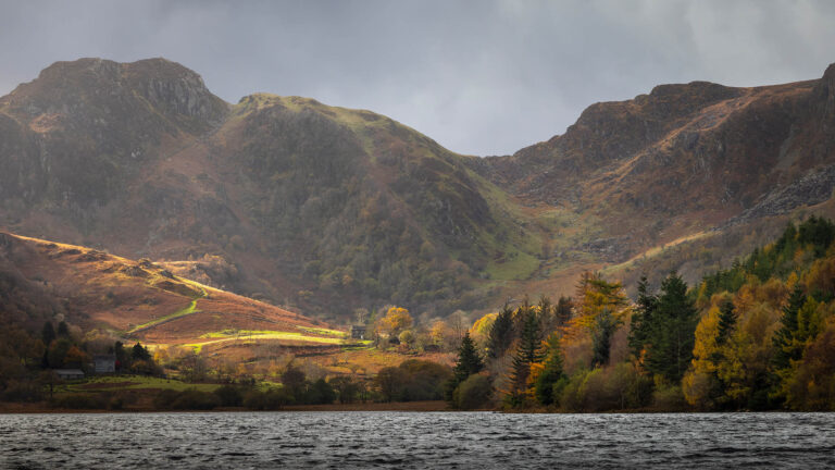 Fleeting Light, Llyn Crafnant, Wales.