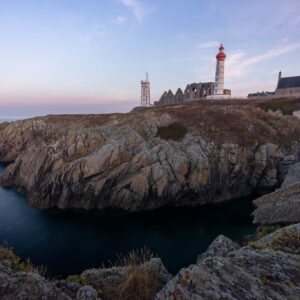 Pointe St Mathieu, Brittany, France.