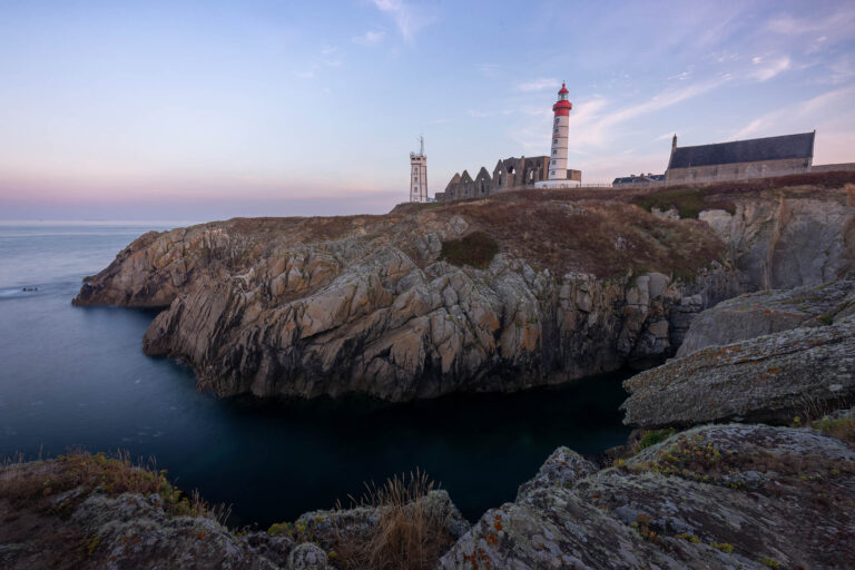 Pointe St Mathieu, Brittany, France.