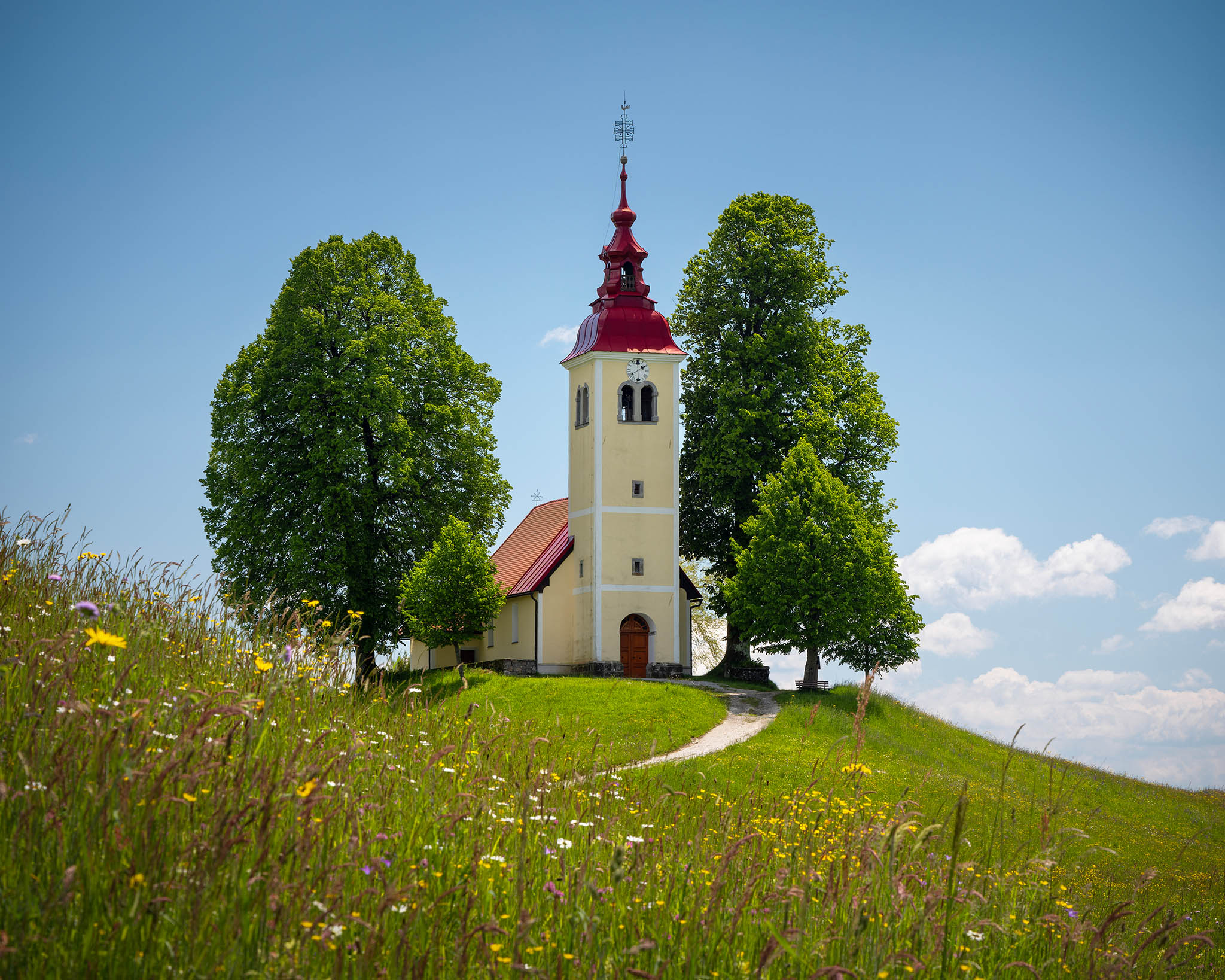 The other Saint Thomas Church in Slovenia.