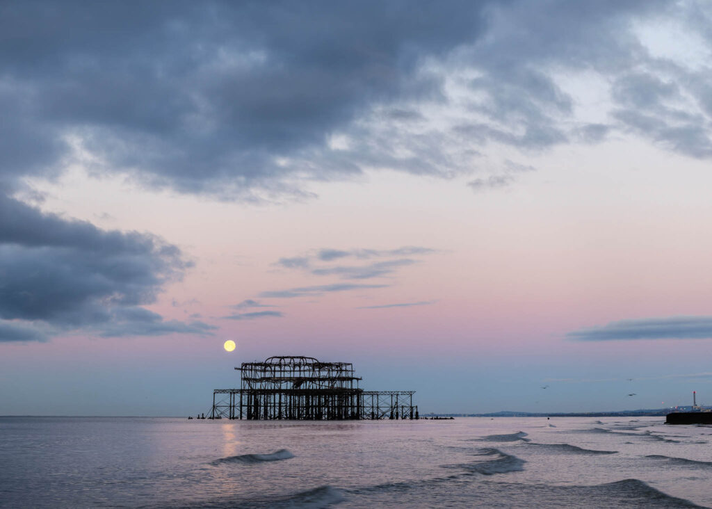 Worm Moon, Brighton, England.